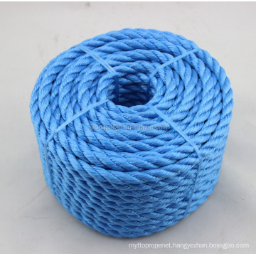 10mm pp danline rope, pp rope, blue color rope for boat